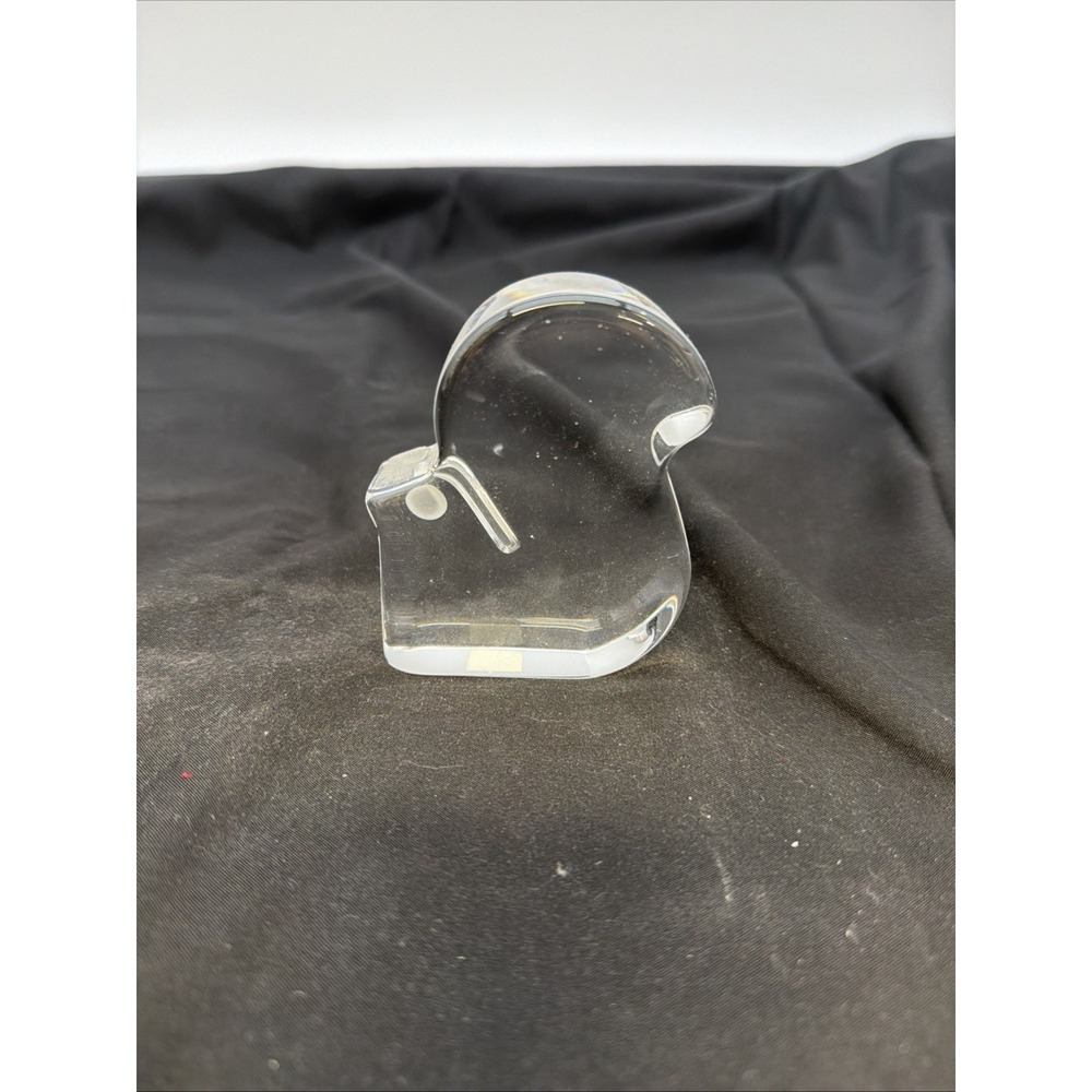 Sasaki Lead Crystal Sweet Baby Bird Figurine